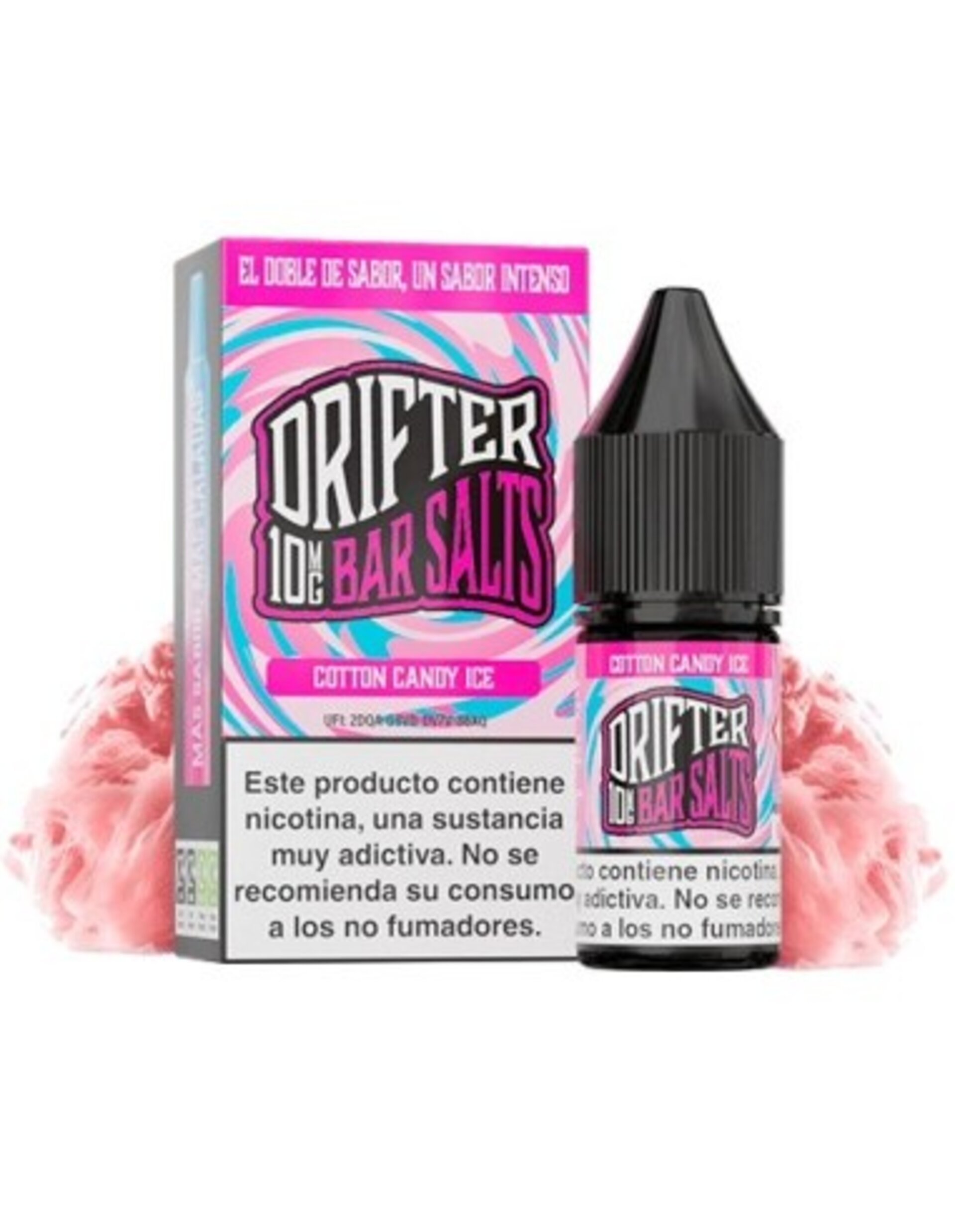 JUICE SAUZ DRUFTER SALTS ALGODÓN DE AZÚCAR HIELO 10 mg - 1