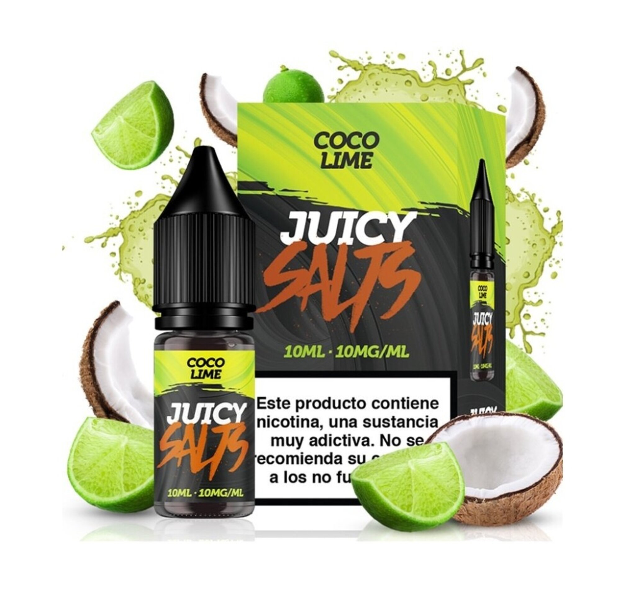 COCO LIME 10mg BY JUICY SALTS - 1