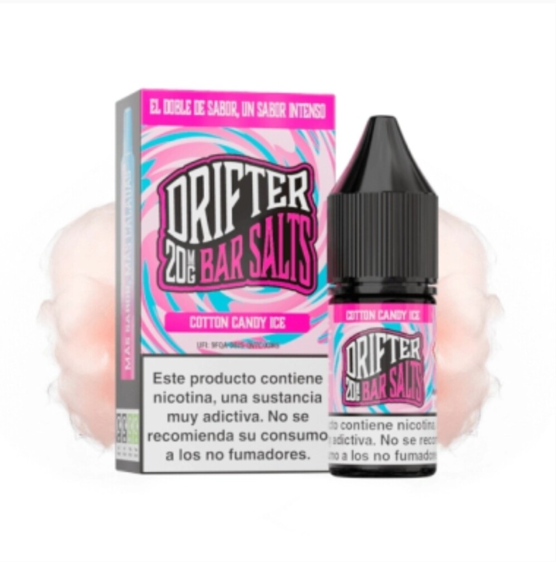 JUICE SAUZ DRUFTER SALTS ALGODÓN DE AZÚCAR HIELO 20 mg - 1