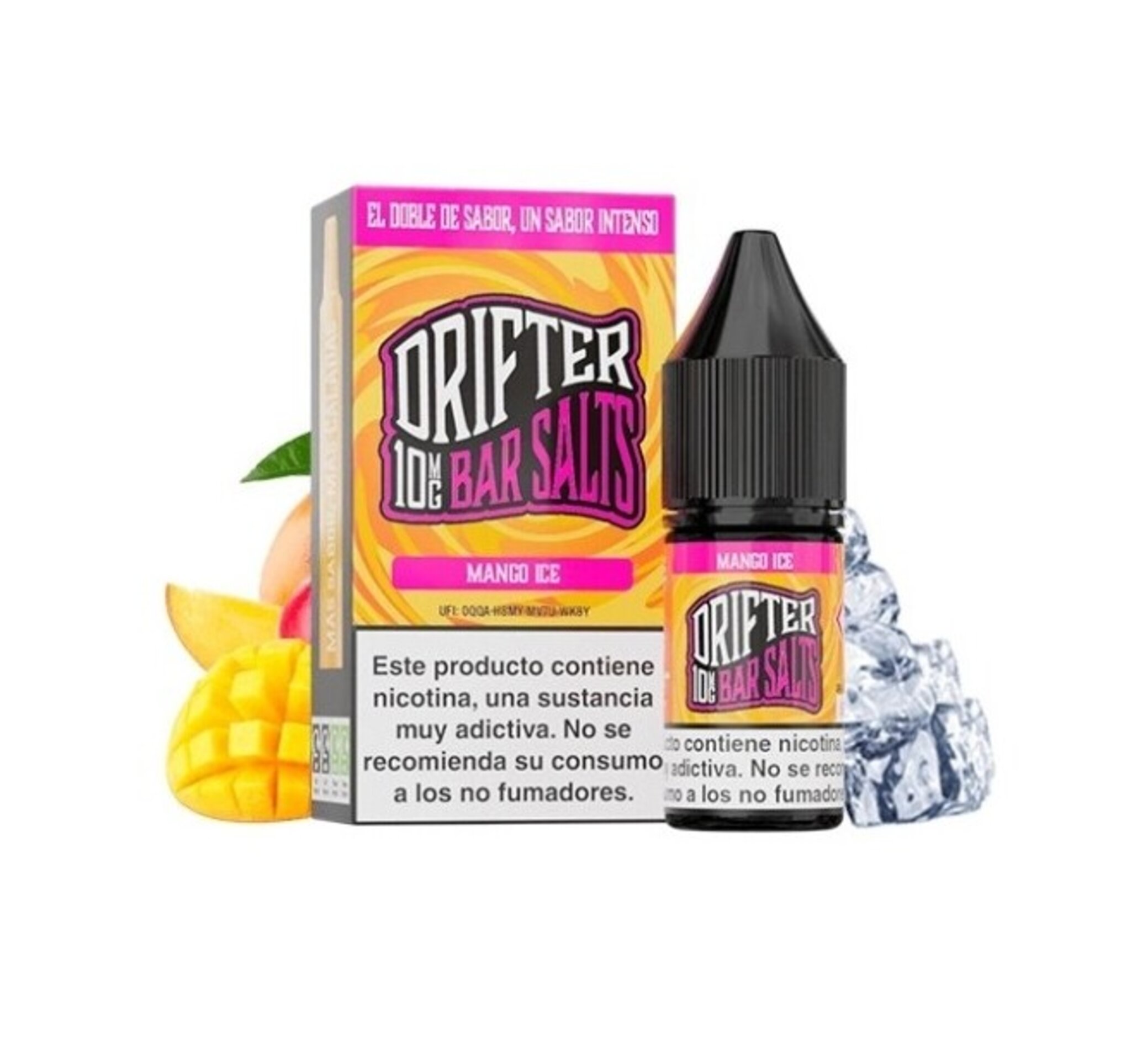 JUICE SAUZ DRIFTER BAR SALTS MANGO ICE 10mg - 1