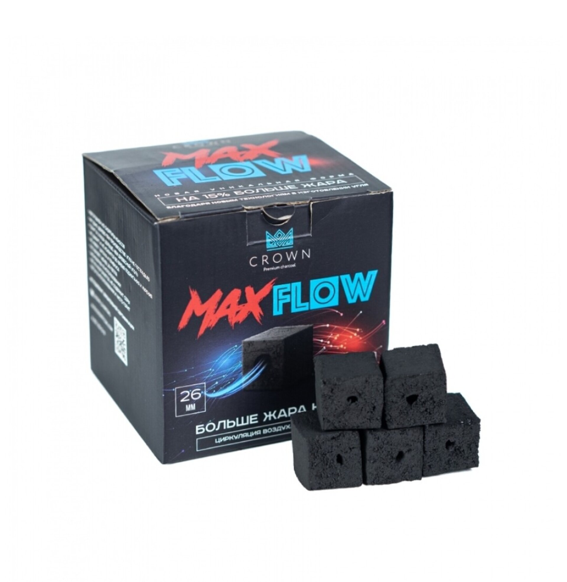 CARBON NATURAL CROWN MAX FLOW 26mm 1KG - 2