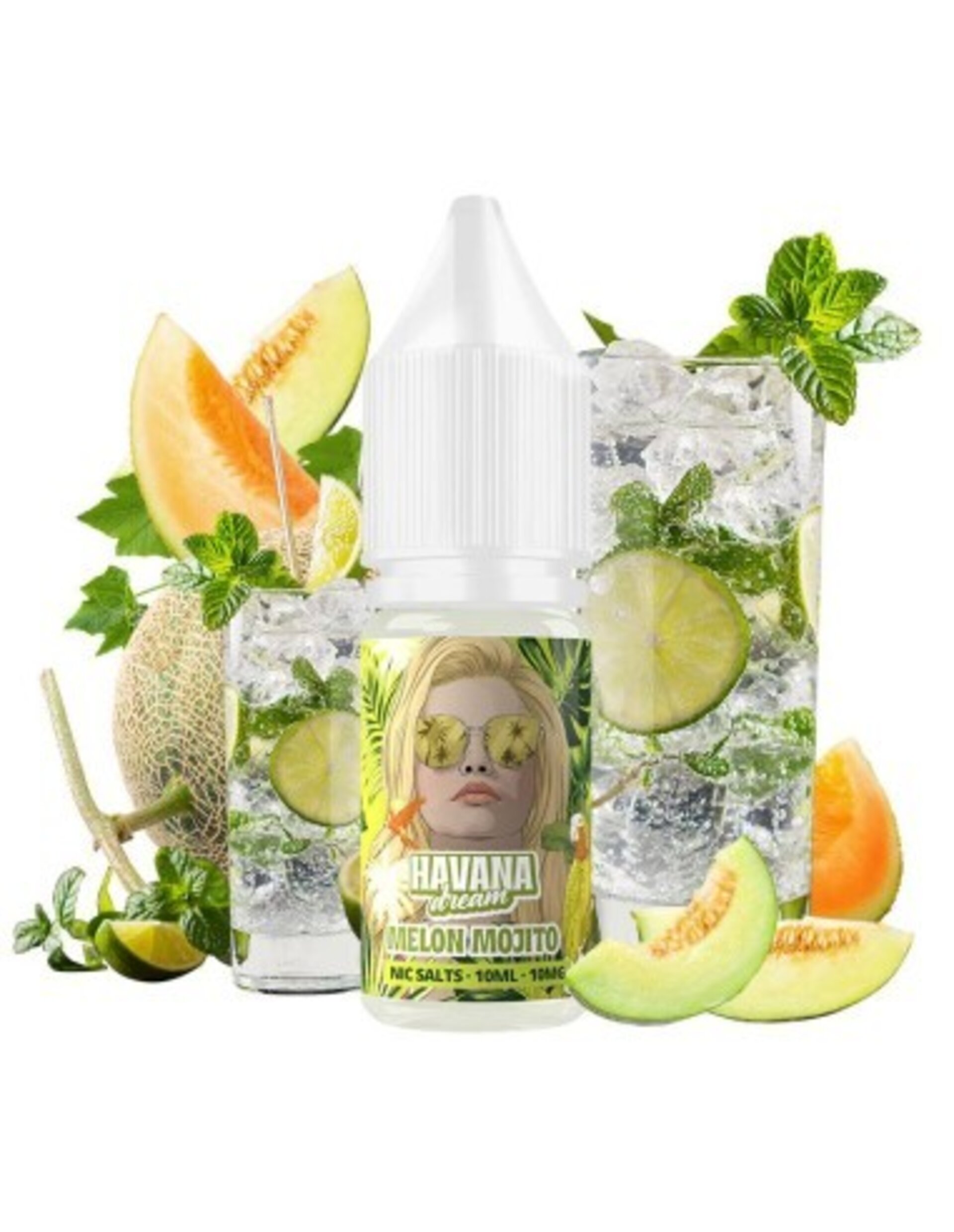 MELON MOJITO SALTS 10mg BY HAVANA DREAM - 1