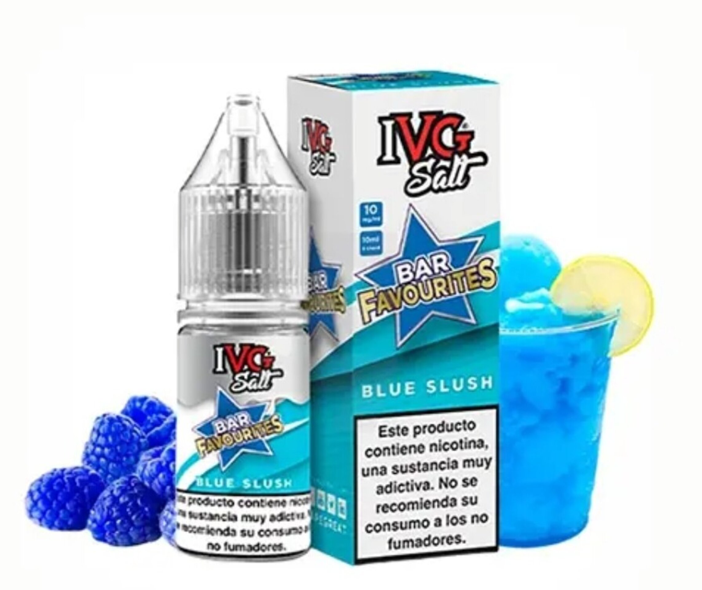 BLUE SLUSH FAVOURITE BAR SALTS 10ml – IVG - 1